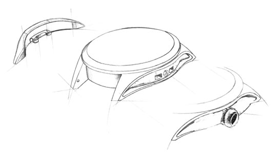 Case Design Drawing‑Shanghai ROLEX Official Service Outlets